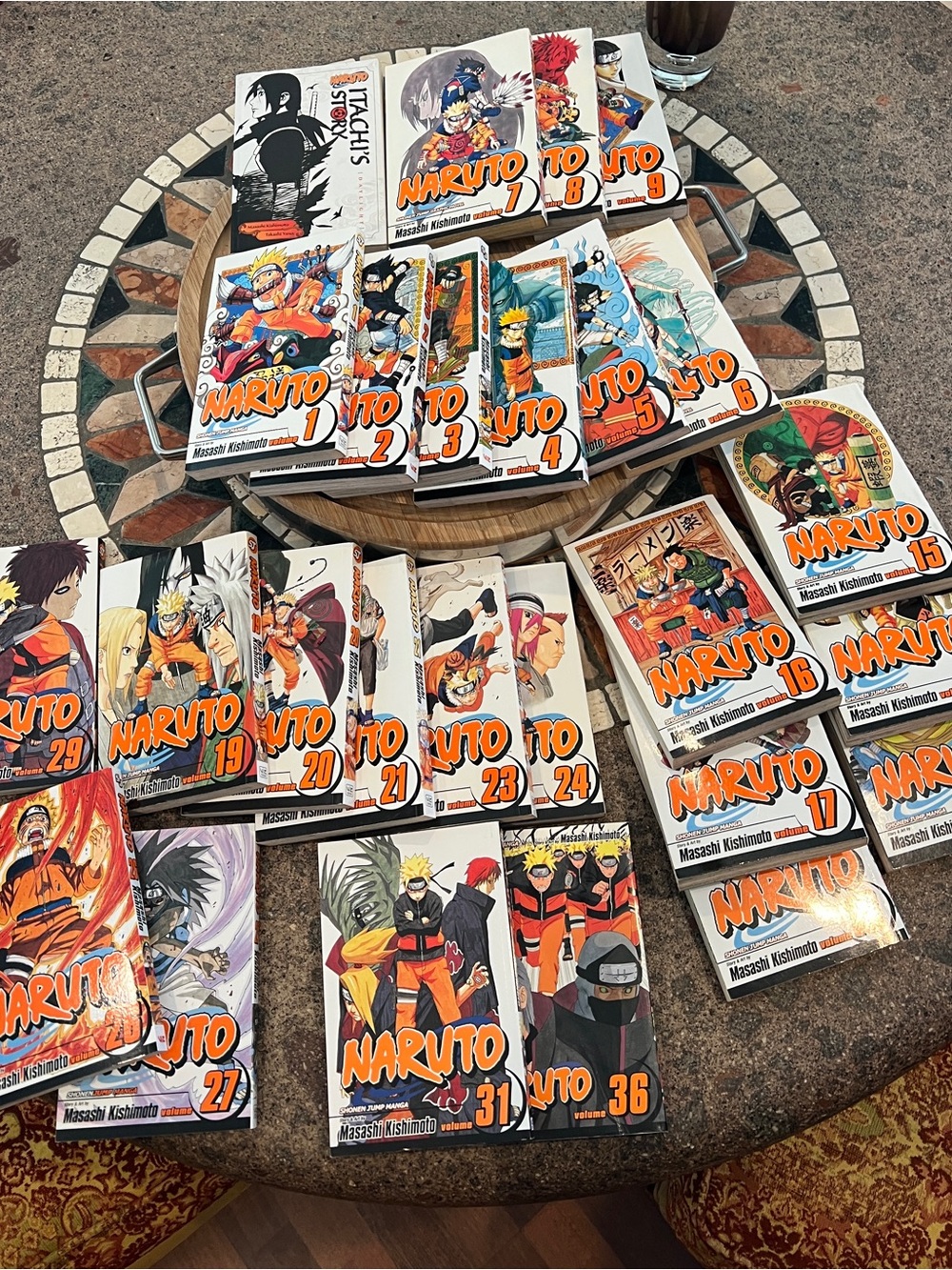Naruto Manga Volumes Bulk Lot - Huge lot of 26 Naruto Manga Books